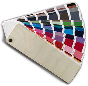 Palette mit ral Farben